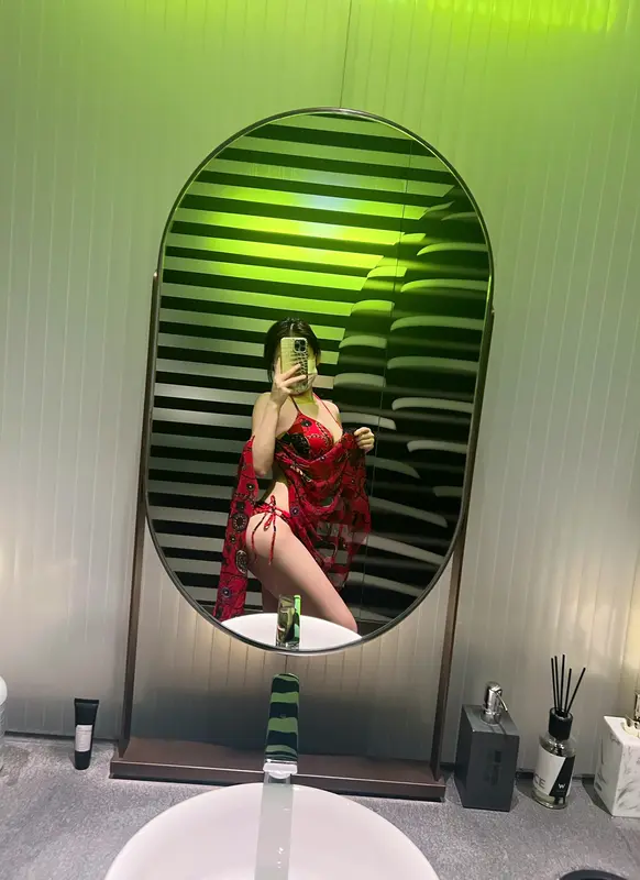 奔跑的晶骡儿-微密圈系列 红色内衣 - 奔跑的晶骡儿